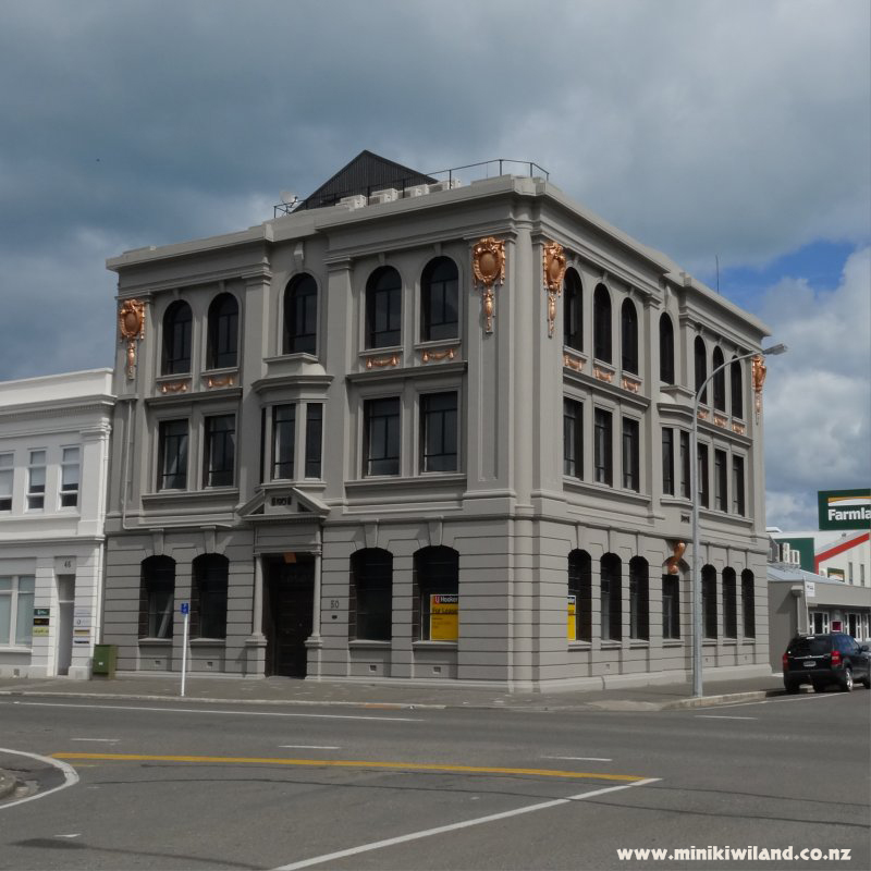 New Zealand Insurance Building in Gisborne