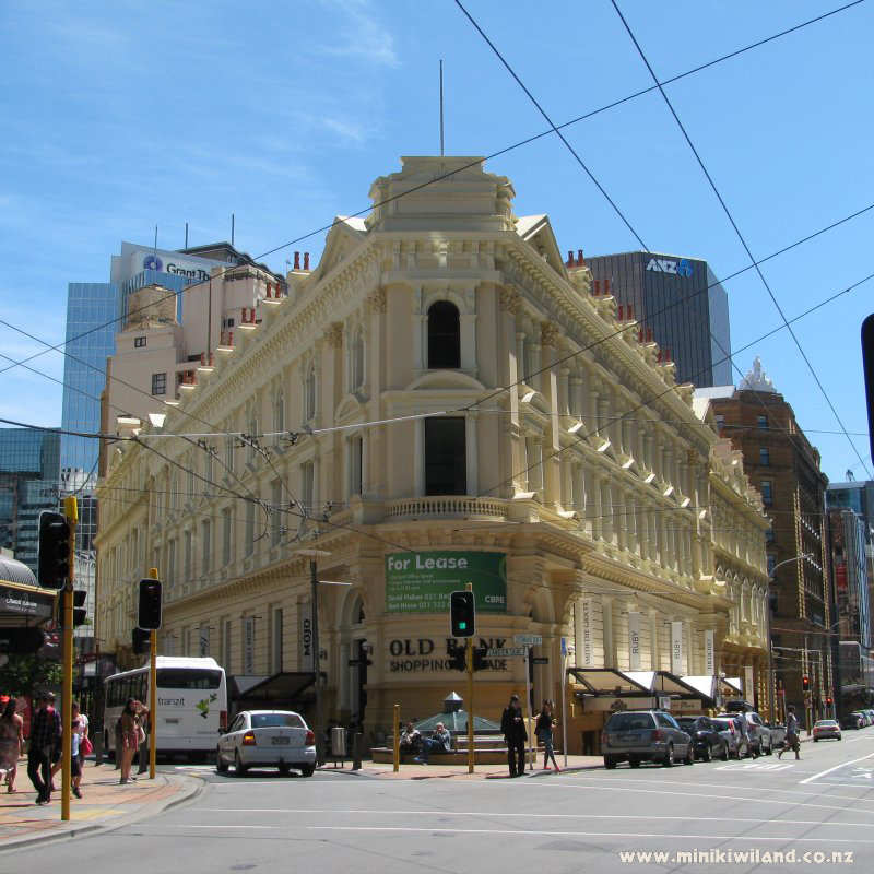 Iconic Buildings in New Zealand by region rank